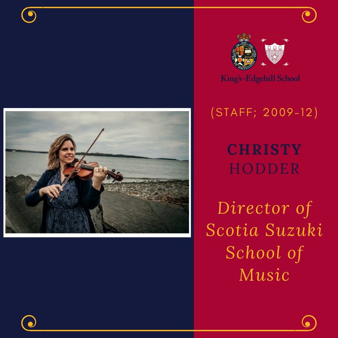 KES Alumni - Christy Hodder
